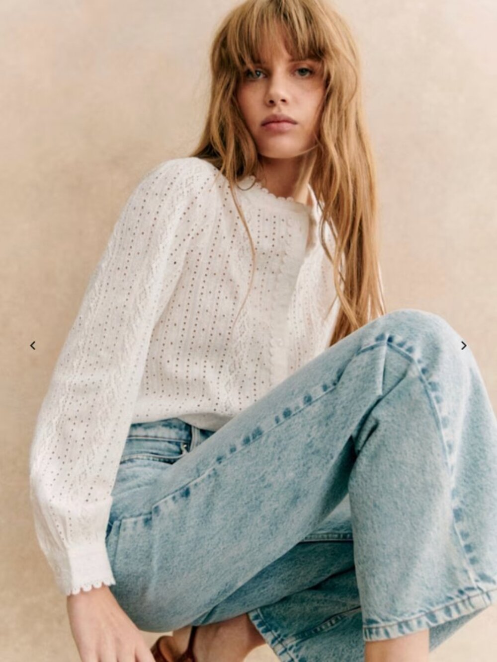 Sezane Marinette Shirt - NWT (Size 10)